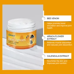 Gel Xoa Bóp Nọc Ong Bee Venom - Giảm Đau Khớp, Cơ Bắp, Bong Gân - Làm Dịu & Giảm Sưng Hiệu Quả 30g