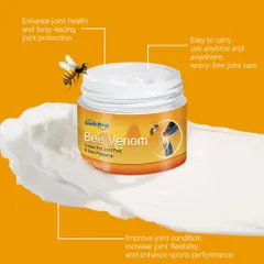 Gel Xoa Bóp Nọc Ong Bee Venom - Giảm Đau Khớp, Cơ Bắp, Bong Gân - Làm Dịu & Giảm Sưng Hiệu Quả 30g