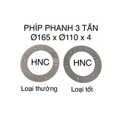 ✅ 1 cái Má Phíp phanh, bố thắng cho pa lăng, cầu trục hãng Sungdo, KG, Bando, KCE, Hyundai, (đĩa phanh)