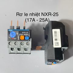 ✅ [CHÍNH HÃNG 100%] Rơ le nhiệt CHINT, NXR-25, NXR-38, 0,63A - 38A dùng trên khởi động từ CHINT