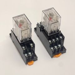 ✅ Rơ le trung gian 8 và 14 chân, Relay kiếng, loại 12V, 24V, 110V, 220V, 380V Relay trung gian, role, role kiếng