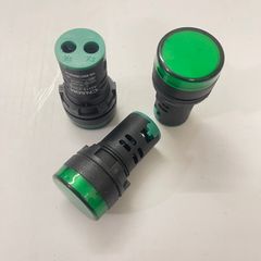 ✅ [Combo 5 cái] Đèn báo Pha Phi Φ22- 12V, 24V, 36V, 220V, 380V, 3 màu Đỏ, Vàng, Xanh, loại AD16-22DS, Phi 22