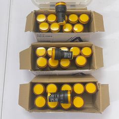 ✅ [Combo 5 cái] Đèn báo Pha Phi Φ22- 12V, 24V, 36V, 220V, 380V, 3 màu Đỏ, Vàng, Xanh, loại AD16-22DS, Phi 22