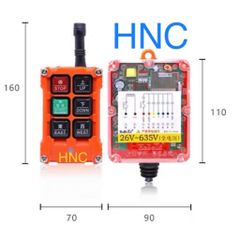 ✅ Điều khiển từ xa F21-4SL, 4 kênh, nguồn 12V, 24V, 36V, 220V, 380V cho ben nâng, xe cẩu, sàn nâng, bửng nâng.