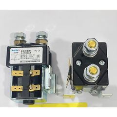 ✅ Khởi động từ DC 12V, 24V, 36V, 48V, 60V, 72V dùng cho xe nâng, cho ben nâng điện 12V 24V, Contactor SAYOON