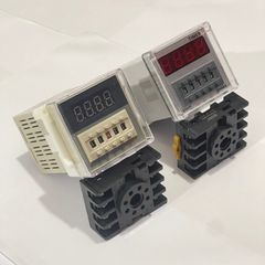 ✅ Rơ le thời gian DH48S-S, DH48S-1Z, DH48S-2Z kèm Đế, nguồn 24VDC, 220VAC, Relay Timer