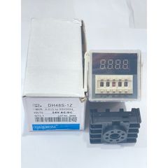 ✅ Rơ le thời gian DH48S-S, DH48S-1Z, DH48S-2Z kèm Đế, nguồn 24VDC, 220VAC, Relay Timer