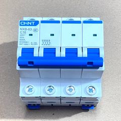 ✅ [Chính hãng 100%] Aptomat AC 4P CHINT, 10A, 16A, 20A, 25A, 32A, 40A, 50A, 63A, 80A, 100A, 125A, Loại Át cài