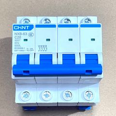 ✅ [Chính hãng 100%] Aptomat AC 4P CHINT, 10A, 16A, 20A, 25A, 32A, 40A, 50A, 63A, 80A, 100A, 125A, Loại Át cài