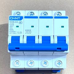 ✅ [Chính hãng 100%] Aptomat AC 4P CHINT, 10A, 16A, 20A, 25A, 32A, 40A, 50A, 63A, 80A, 100A, 125A, Loại Át cài