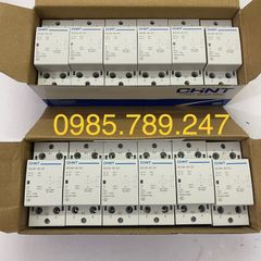 [Chính hãng 100%] Khởi động từ 1 Pha 220V CHINT 25A - 40A, 2P/220V, Contactor 25A, 40A - 2P, AC 220V