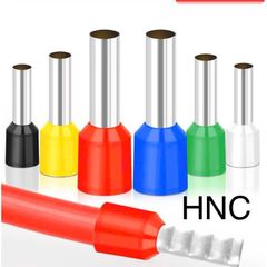 ✅ [ Combo 1000 cái ] Đầu cos Pin rỗng, đầu cos kim rỗng dùng cho dây điện 0,75 mm2 - 16 mm2, các màu Đỏ, Vàng, Xanh