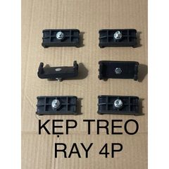 ✅ Kẹp treo ray điện 3P, 4P, 6P, bát nhựa kẹp ray và thanh đỡ, móc treo ray, ray điện cẩu trục, ray điện an toàn, kẹp ray