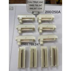 Chổi tiếp điện 1P 200A, 250A, 500A, 800A, Chổi trượt, dây trượt, thanh quẹt, chổi than, ray trượt