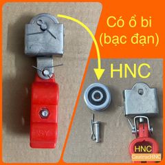 ✅ Ròng rọc cáp tròn (có ổ bi), con lăn treo, ròng rọc chạy trên cáp thép Ø6, Ø8, Ø10, Ø12 con chạy treo cáp tròn