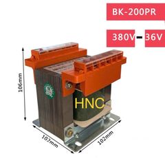 ✅ Biến áp 36V BK-50PR, BK-100PR, (50VA, 100VA, 150VA, 200VA) Nguồn Vào 380V, ra 36VAC
