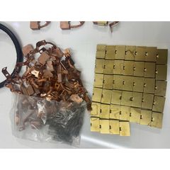 ✅ Lưỡi chổi than, than chổi tiếp điện cho ray điện kín 3P, 4P, 5P, 6P, 8P