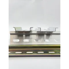 ✅ Combo 10 Thanh ray nhôm, thanh ray sắt (Hàng đẹp), thanh cài, gài Aptomat, khởi, dài từ 6cm - 50 cm, rail 35mm dày 1mm