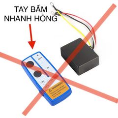 ✅ Điều khiển từ xa cho tời Điện Ác quy 12V, 24V từ 2000 lbs, 3000 lbs, 4000 lbs, 6000 lbs, 9000 lbs, 12000 lbs, 13500lbs