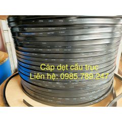 Cáp dẹt (cáp dẹp) cho pa lăng, cẩu trục, máy móc thiết bị công nghiệp 4x1.5, 4x2.5, 4x4, 4x6, 12x1.5, 16x1.5, 3x4+6x1.5