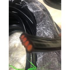 Cáp dẹt (cáp dẹp) cho pa lăng, cẩu trục, máy móc thiết bị công nghiệp 4x1.5, 4x2.5, 4x4, 4x6, 12x1.5, 16x1.5, 3x4+6x1.5