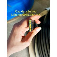 Cáp dẹt (cáp dẹp) cho pa lăng, cẩu trục, máy móc thiết bị công nghiệp 4x1.5, 4x2.5, 4x4, 4x6, 12x1.5, 16x1.5, 3x4+6x1.5