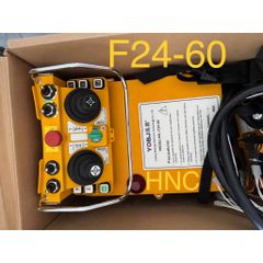 ✅ Điều khiển từ xa F24-60 dùng cho cẩu tháp, vận thăng, cần trục, trạm trộn bê tông, nguồn 12V, 24V, 220V, 380V