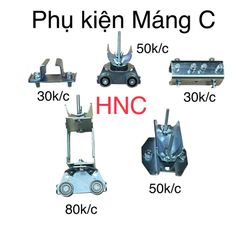 ✅ Máng C30, Máng C, ray C30, C30 - 30x32x1.8 Thép mạ kẽm, inox cho Pa lăng Cầu trục