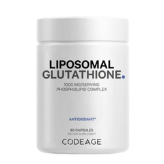 (Nhập Khâu) Viên Uống Codeage Liposomal Glutathione 1000mg - Hỗ Trợ Trắng Da, Ngăn Ngừa Oxy Hóa
