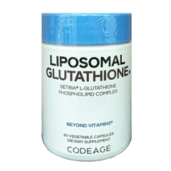 (Nhập Khẩu) Viên uống trắng da Codeage Liposomal Glutathione 500mg Setria