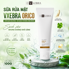 Sữa Rửa Mặt Orico Cleanser Vxebra Làm Sạch Dịu Nhẹ Dưỡng Ẩm Da Hỗ Trợ Giảm Dầu Nhờn Cho Mọi Loại Da