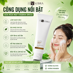Sữa Rửa Mặt Orico Cleanser Vxebra Làm Sạch Dịu Nhẹ Dưỡng Ẩm Da Hỗ Trợ Giảm Dầu Nhờn Cho Mọi Loại Da
