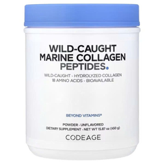 (Hàng Nhập) Bột Uống Codeage Marine Collagen Peptides 450g - Bổ Sung Collagen Từ Cá Trắng Cho Da