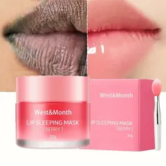Mặt Nạ Ngủ Môi Lip Night Mask Dưỡng Ẩm, Căng Bóng Mềm Mịn Hương Dâu