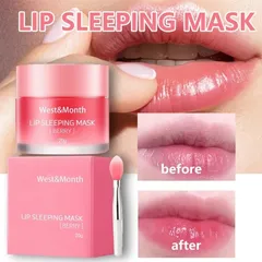 Mặt Nạ Ngủ Môi Lip Night Mask Dưỡng Ẩm, Căng Bóng Mềm Mịn Hương Dâu