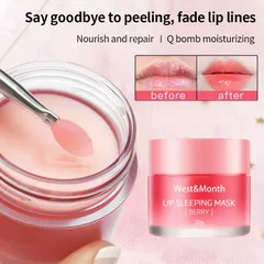 Mặt Nạ Ngủ Môi Lip Night Mask Dưỡng Ẩm, Căng Bóng Mềm Mịn Hương Dâu