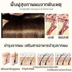 Tóc chuyển sang màu đen dầu gội đầu, tóc trắng Dầu gội đầu chuyển sang màu đen Dầu gội thảoo dượcc tự nhiên Sửa chữaa tóc