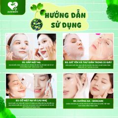 (Tặng không bán) Mặt Nạ Thảo Mộc Nhật Bản Botanical Esthe Moist C (Vitamin C) Dưỡng Sáng & Cấp ẩm 55 Giây (Hộp 30 Miếng)