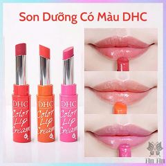 Son Dưỡng Có Màu DHC Color Lip Cream Nhật Bản - Dưỡng Ẩm, Làm Mềm Môi, Màu Sắc Tự Nhiên 