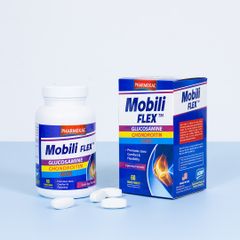 Viên Uống Hỗ Trợ Khớp Mobili Flex 1500mg Glucosamine - Phục Hồi Sụn Khớp, Bổ Sung Dinh Dưỡng Cho Xương Khớp, 60 Viên