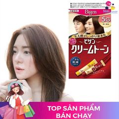Nhuộm Tóc Bigen Nhật Bản – Phủ Bạc Hiệu Quả, Màu Tự Nhiên, Dễ Dùng Tại Nhà