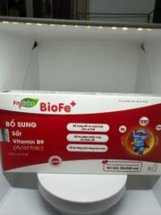 Sắt Hữu Cơ Cho Bé Fitolabs BioFe Tăng Cường Đề Kháng, Giảm Thiếu Máu, Ann Toànn, Không Tanh lọ 120ml