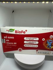 Sắt Hữu Cơ Cho Bé Fitolabs BioFe Tăng Cường Đề Kháng, Giảm Thiếu Máu, Ann Toànn, Không Tanh lọ 120ml