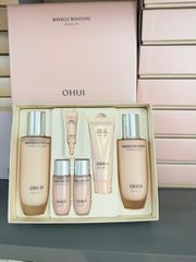 Bộ Dưỡng ẩm Ohui Hồng Miracle Moisture 6pcs Special Set
