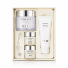 Bộ Kem Dưỡng Trắng Da Ohui Extreme White Cream Set - Giúp Mờ Nám, Sáng Da và Ngăn Lão Hóa, Phù Hợp Mọi Loại Da
