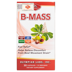 [Nhập khẩu] B-Mass Olympian Labs – Hỗ trợ người bị trĩ và suy giảm tĩnh mạch (Hộp 30v)