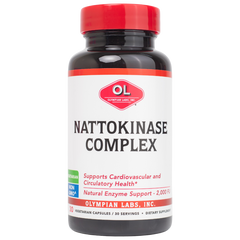 [Nhập khẩu] Nattokinase Complex Olympian Labs  - Hỗ trợ tình trạng tai biến mạch máu não (Hộp 30v)