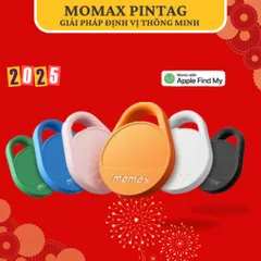 Thiết Bị Định Vị Momax PINPOP - Pin 365 Ngày - Không Giới Hạn Khoảng Cách Định Vị - Định Vị Xe Máy, Ô Tô, Trẻ Em, Đồ Đạc