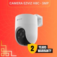 EZVIZ H8C 3MP - Bảo vệ ngôi nhà của bạn với tầm nhìn 360 độ sắc nét