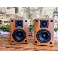 Loa Bookshelf 3 Inch HIFI 2.0 Không Công Suất – Loa Nghe Nhạc, Vocal Hay, Dùng Với Amply / Đèn Tube, Loa Desktop Cao Cấp